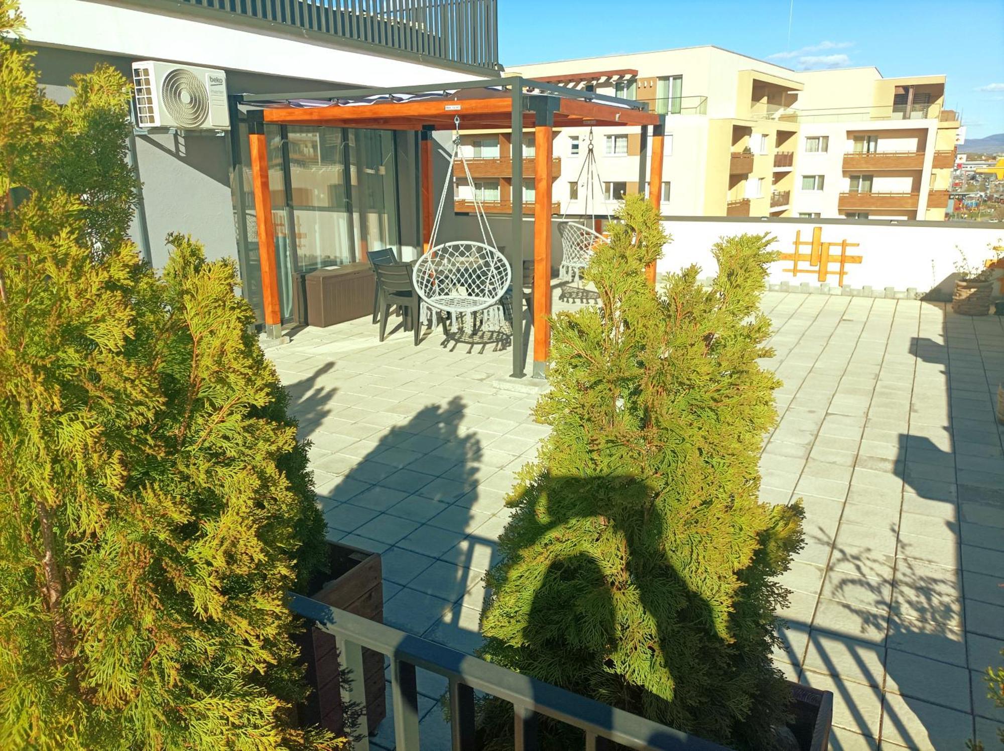 Penthouse City View Infinity Брашов Экстерьер фото